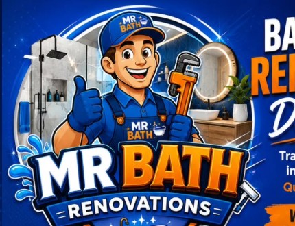 Mr Bath Renovations logo